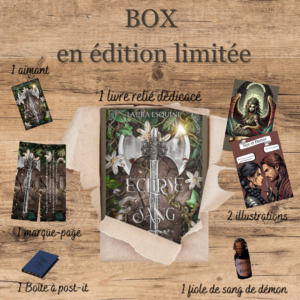 Box édition limitée du premier tome de la trilogie de fantasy. Aventure, magie et secret.